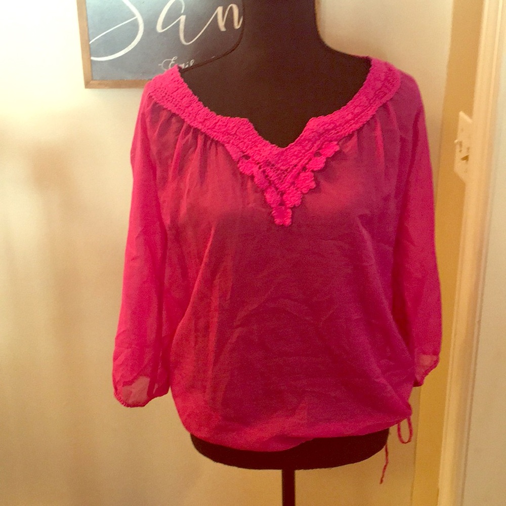 Banana Republic Sheer Top